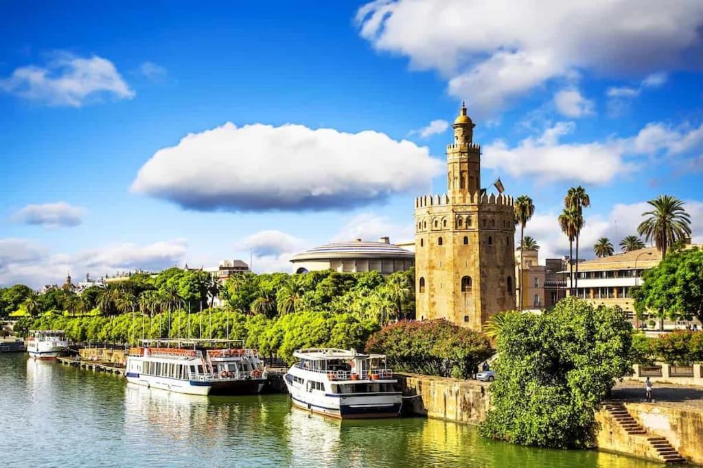 Precioso Apartamento Nuevo En Sevilla Centro 4Pax Exteriör bild